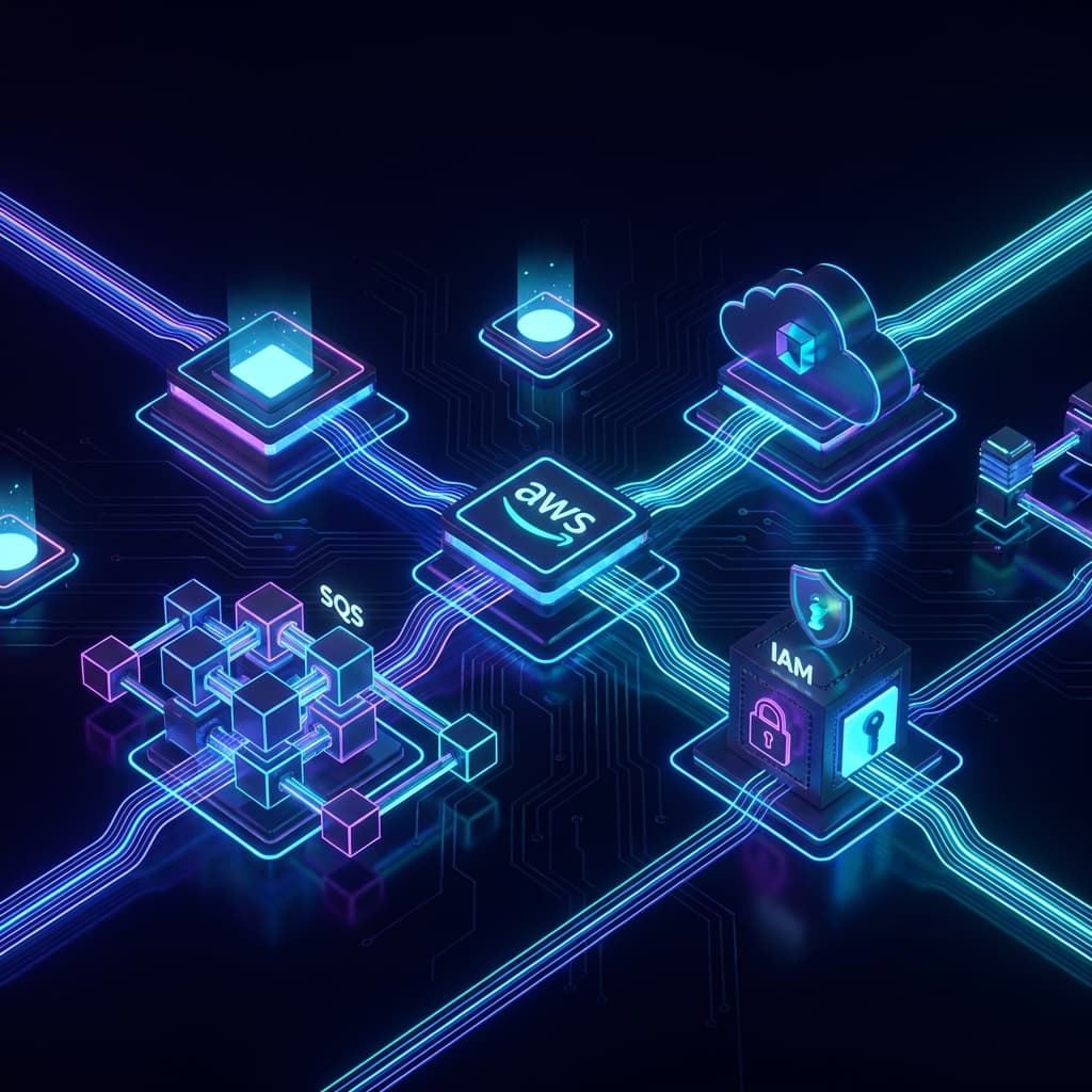 AWS Resource Management Illustration